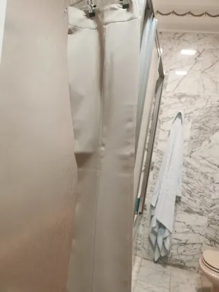 Traje de chaqueta beige talla M