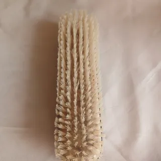 Cepillo de Ropa Vintage Plateado Pergamino