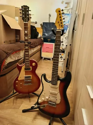 Due chitarre elettriche