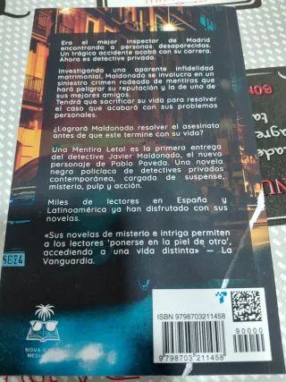 Una Mentira Letal: Una novela del detective Mal...