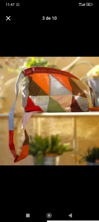 Bolso de Algodón Multicolor