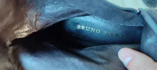 BOTAS ALTAS MUJER BRUNO PREMI PIEL GRIS CREMALLERA