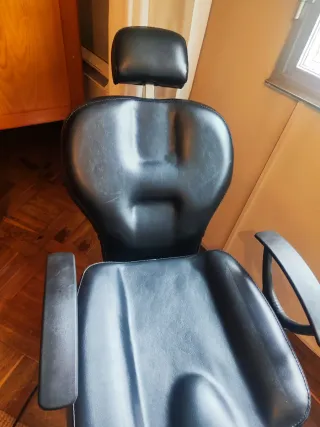 Sillón hidráulico estética giratorio reclinable