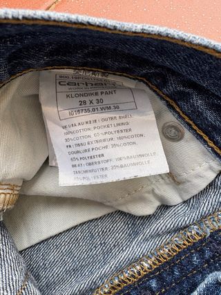 Jeans Carhartt W28/L30 blu