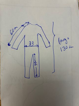 Dos Monos de nieve azul para niño/a