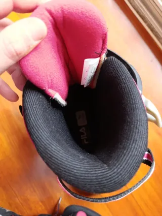 Patines en línea Fila Fitness Negro/Rosa