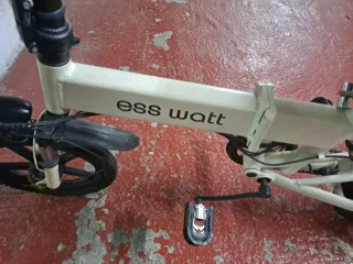 Bicicleta eléctrica Ess Watt plegable