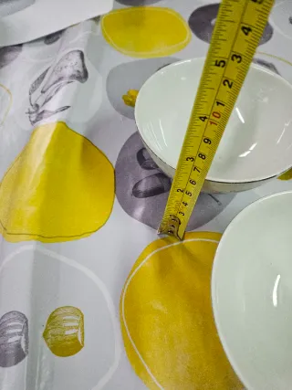 Juego 4 cuencos porcelana vintage