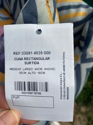 Cama acolchada Arppe perro/gato 33x44cm