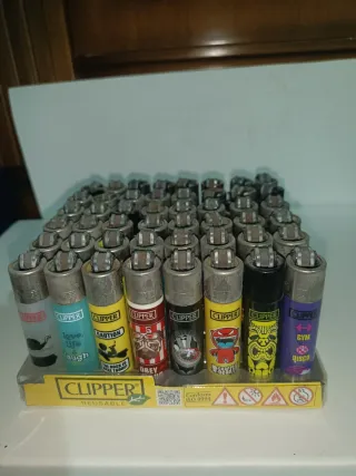 Box 48 accendini Clipper