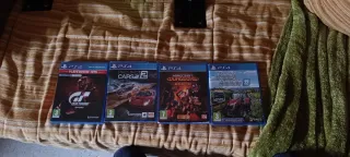 PS4 Juegos: Gran Turismo, WRC, Minecraft, Farming