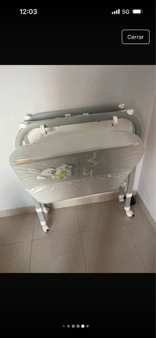 Cambiador bañera bebé Cam