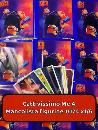 Cattivissimo Me 4 Mancolista Figurine Panini