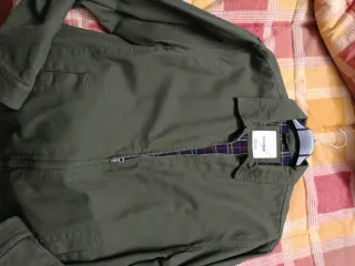 Cazadora hombre verde