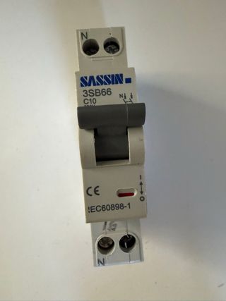 Magnetotérmico Sassin 10A