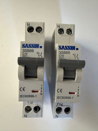 Magnetotérmico Sassin 10A