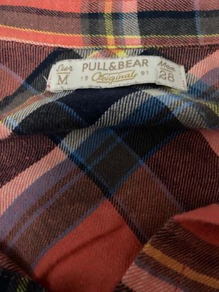 Camisa cuadros Pull&Bear juvenil mujer M