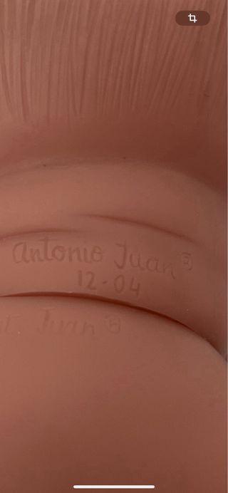 Muñeca bebé niña Antonio Juan