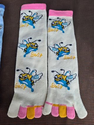 Calcetines con dedos