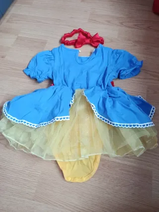 Disfraz Blancanieves 9-12 meses