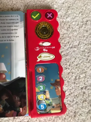 Libro interactivo Toy Storie 3
