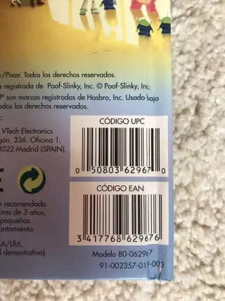 Libro interactivo Toy Storie 3