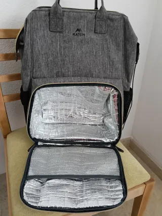 Mochila MATEIN para portátil con lunch box