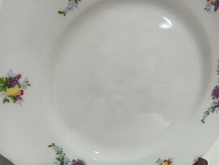 JUEGO PLATOS PORCELANA BOHEMIA