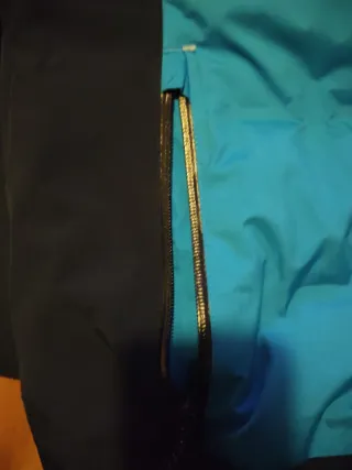 Abrigo Columbia azuly Turquesa