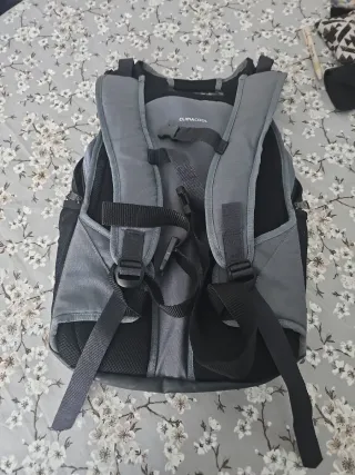 Mochila Adidas Negra y Gris