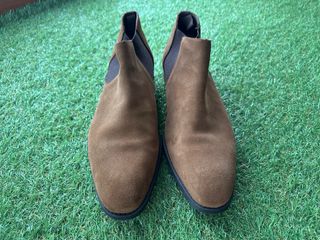 Botines de piel marrones