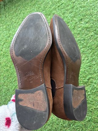 Botines de piel marrones