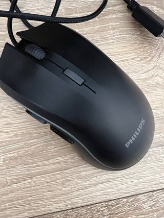 Ratón Philips Negro USB