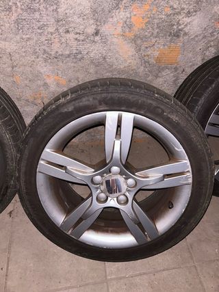 Llantas Ibiza 6L 16 con cubiertas 80%