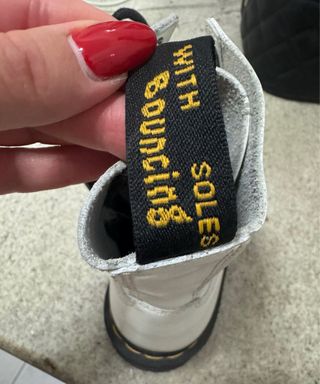 Dr. Martens bianche nuove