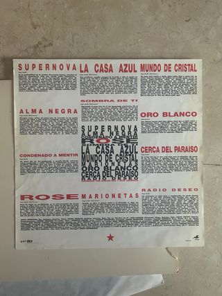 Vinilo Duncan Dhu Super Nova