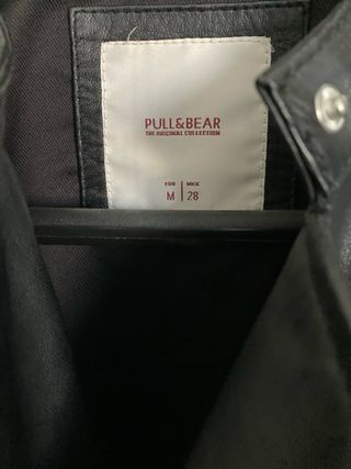 Cazadora Piel negra de  Mujer