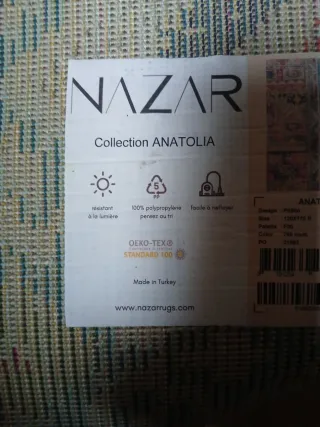 Alfombra Maison Dumont 1.20x1.70 Multicolor