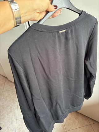 Felpa Liu Jo nera con brillantini Tg. M