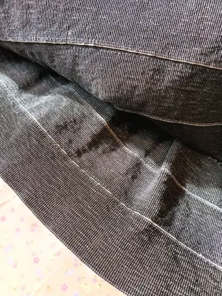 Vestido fiesta negro y blanco