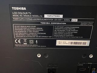 TV LCD Toshiba 19AV733G 19 pollici