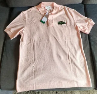 Polo rosa Lacoste