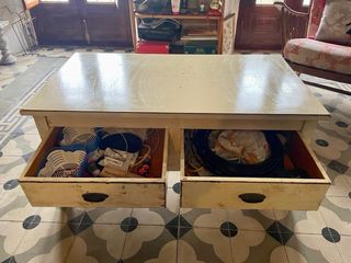 Mesa centro madera rústica Grupo Seys