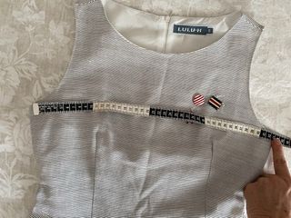 Vestido LULU-H Raya Gris Talla M