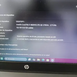 Notebook da gioco HP Workstation