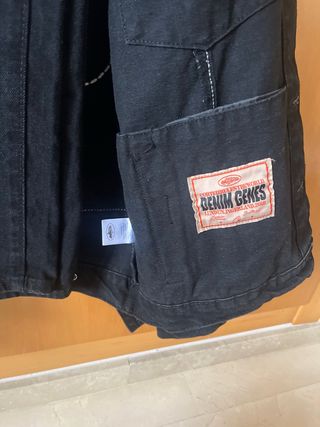 Chaqueta vaquera Corteiz negra