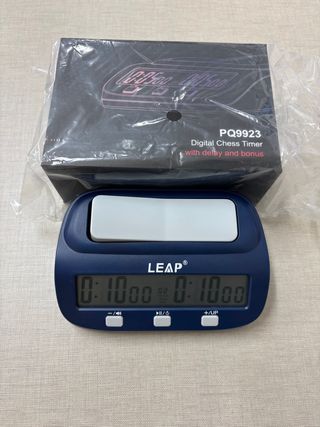 Reloj Ajedrez Digital LEAP PQ9923