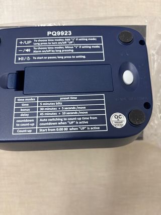 Reloj Ajedrez Digital LEAP PQ9923