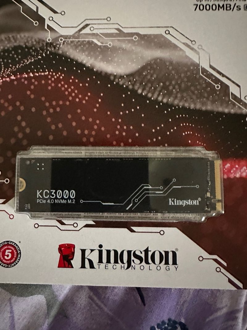 SSD NVMe M.2 PCIe 4.0 Kingston KC3000 512GB afbeelding 4