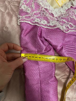 Traje de Fallera Niña rosa